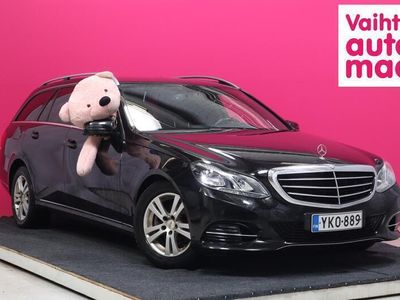 käytetty Mercedes E200 BE T A Premium Business #Navigointi #Nahat #Sähk. Takaluukku #Sähk. Istuimet #Tutkat #Tunnelmavalaistus