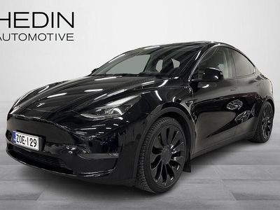 Musta Käytetty 2022 Tesla Model Y Performance Katumaasturi | 38 890 € (Hieman kallis)
