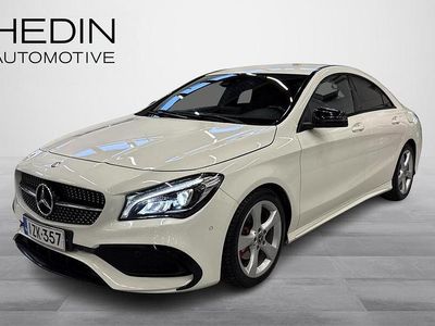Valkoinen Käytetty 2017 Mercedes CLA200 Business Coupe - kaksiovinen | 19 490 € (Perustarjous)