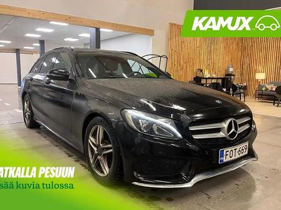Musta Käytetty 2018 Mercedes C300e Business Farmari | 14 900 € (Kallis)