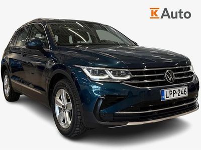 Käytetty VW Tiguan Style 150 HP (110 kW) 2021 Sininen Katumaasturi