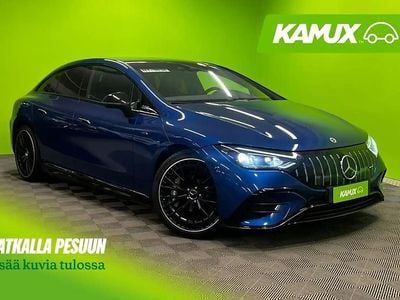 Käytetty Mercedes EQE AMG 43 Premium 350 kW (476 HP) 2023 Sininen Sedan