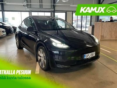 Musta Käytetty 2022 Tesla Model Y Katumaasturi | 34 590 € (Perustarjous)
