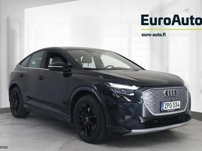 Käytetty Audi Q4 Sportback e-tron 219 kW (299 HP) 2022 Musta Katumaasturi