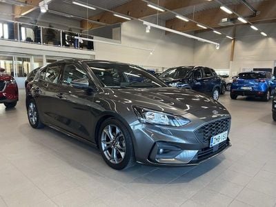 Harmaa Käytetty 2018 Ford Focus ST-Line Viistoperä | 12 900 € (Hieman kallis)