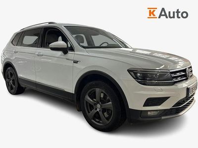 Käytetty VW Tiguan Allspace Highline 188 HP (138 kW) 2019 Valkoinen Katumaasturi