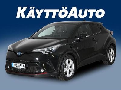 Käytetty Toyota C-HR Premium 122 HP (89 kW) 2018 Musta Katumaasturi