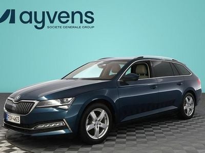 Käytetty Skoda Superb Style 218 HP (160 kW) 2021 Sininen Farmari