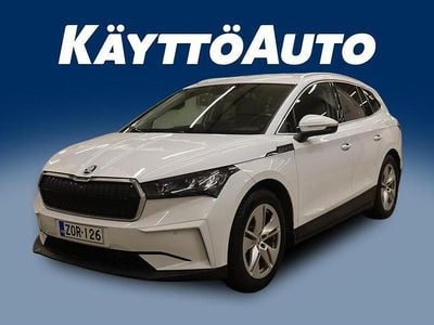 Valkoinen Käytetty 2022 Skoda Enyaq iV Katumaasturi | 33 890 € (Hyvä tarjous)