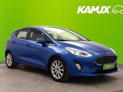 Käytetty Ford Fiesta Titanium 99 HP (72 kW) 2020 Sininen Sedan