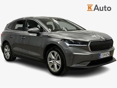Harmaa Käytetty 2022 Skoda Enyaq iV Katumaasturi | 32 900 € (Perustarjous)
