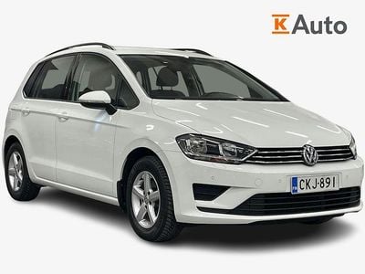 Käytetty VW Golf Sportsvan Comfortline 110 HP (80 kW) 2017 Valkoinen Tila-auto