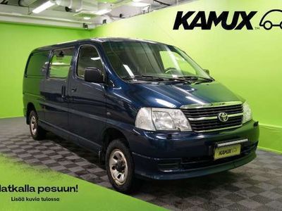 käytetty Toyota HiAce 2,5 D-4D 4WD 117 5ov pitkä /