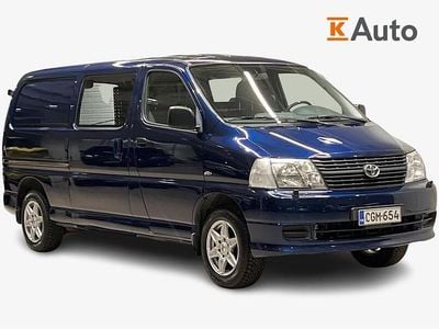 Käytetty Toyota HiAce 95 HP (69 kW) 2007 Sininen Van