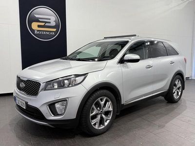 Käytetty Kia Sorento Premium 200 HP (147 kW) 2017 Hopea Katumaasturi