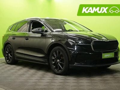 Musta Käytetty 2021 Skoda Enyaq iV Suite Katumaasturi | 27 560 € (Perustarjous)