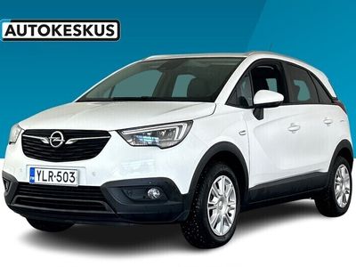 käytetty Opel Crossland X Comfort 130 Automatic Edition ** 1 omistaja / Full LED / AGR urheiluistuimet / Lämmitettävä tuulilasi / Lämpöpaketti **