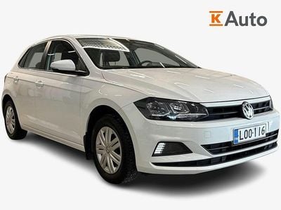 Käytetty VW Polo Trendline 75 HP (55 kW) 2018 Valkoinen Viistoperä