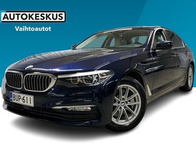 käytetty BMW 530 5-sarja 530 G30 Sedan e A iPerformance Launch Edition **SÄHKÖ LASIKATTOLUUKKU, PROFFA NAVI, KAMERA, NAHAT**