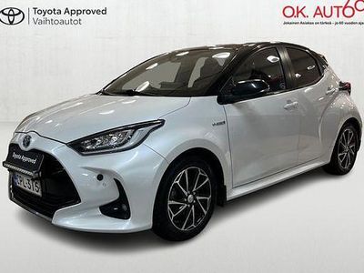 Valkoinen Käytetty 2021 Toyota Yaris Premium Viistoperä | 21 690 € (Kallis)