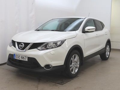 Käytetty Nissan Qashqai Acenta 116 HP (85 kW) 2016 Valkoinen Katumaasturi