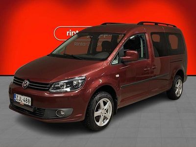 Punainen Käytetty 2012 VW Caddy Maxi Comfortline Tila-auto | 8 480 € (Hieman kallis)