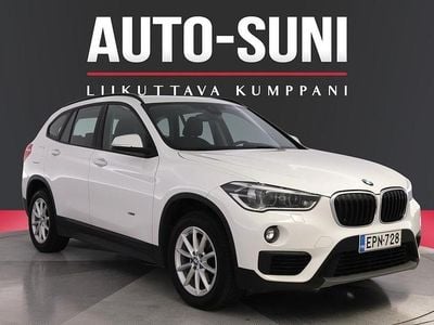 Valkoinen Käytetty 2018 BMW X1 Katumaasturi | 17 900 € (Perustarjous)