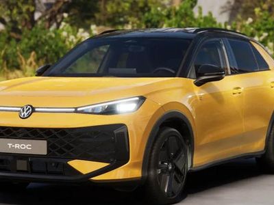 Uusi VW T-Roc R-line 148 HP (108 kW) 2026 Keltainen Katumaasturi