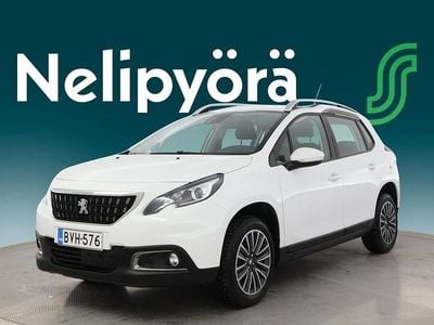 Käytetty Peugeot 2008 S 83 HP (61 kW) 2018 Valkoinen Katumaasturi