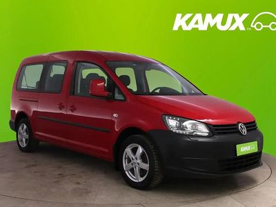 Punainen Käytetty 2014 VW Caddy Maxi Trendline Tila-auto | 11 950 € (Hyvä tarjous)