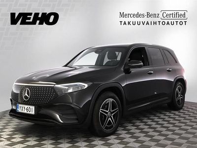 Musta Käytetty 2024 Mercedes EQB250+ AMG line Katumaasturi | 44 800 € (Kallis)