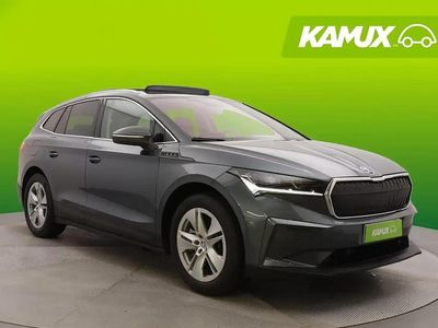 Käytetty Skoda Enyaq iV Loft 150 kW (204 HP) 2022 Hopea / harmaa Katumaasturi