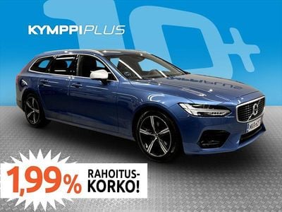 Käytetty Volvo V90 R-Design 190 HP (139 kW) 2017 Sininen Farmari