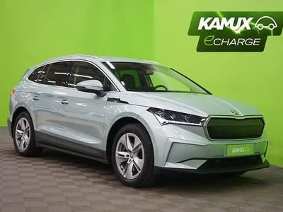 Hopea / harmaa Käytetty 2022 Skoda Enyaq iV Loft Katumaasturi | 33 890 € (Perustarjous)