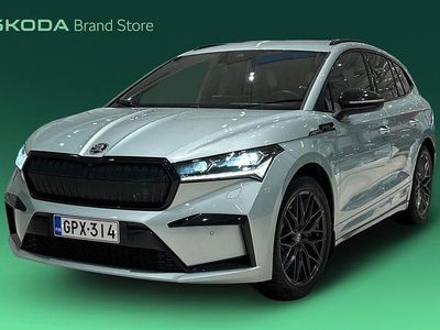 Käytetty 2021 Skoda Enyaq iV SportLine Katumaasturi | 41 900 € (Hieman kallis)