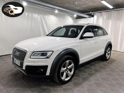 käytetty Audi Q5 2,0 TDI 130 kW Quattro S tronic Offroad Business. Webasto. Koukku. Led. Sporttipenkit. Hieno yksilö.