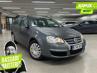 Käytetty VW Golf V Trendline 122 HP (89 kW) 2009 Hopea / harmaa Farmari