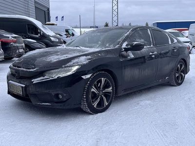 Käytetty Honda Civic Sport Plus 182 HP (133 kW) 2018 Musta Sedan