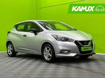 Käytetty Nissan Micra Visia 71 HP (52 kW) 2018 Hopea / harmaa Viistoperä
