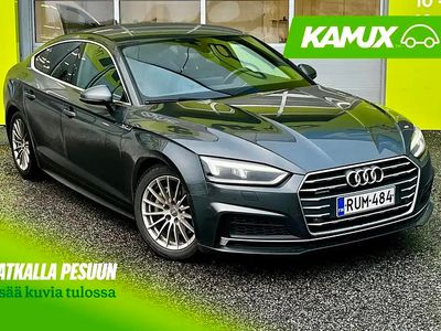 Hopea / harmaa Käytetty 2017 Audi A5 Sportback S-Line Viistoperä | 26 900 € (Kallis)