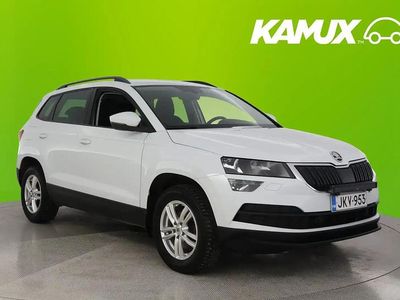 Valkoinen Käytetty 2018 Skoda Karoq Ambition Katumaasturi | 16 770 € (Hieman kallis)