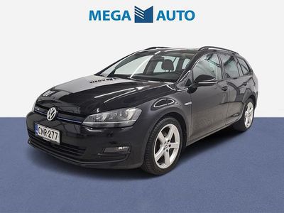 Käytetty VW Golf VII Highline 110 HP (80 kW) 2014 Musta Farmari
