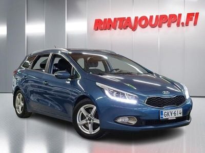 Käytetty Kia Ceed Sportswagon EX 128 HP (94 kW) 2014 Sininen Farmari