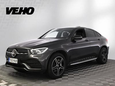 Harmaa Käytetty 2020 Mercedes GLC300e Business Coupe - kaksiovinen | 42 890 € (Kallis)
