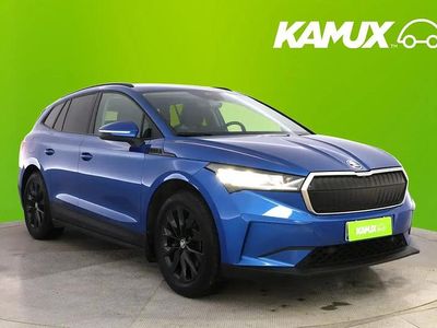 Käytetty Skoda Enyaq iV Loft 131 kW (179 HP) 2021 Sininen Katumaasturi