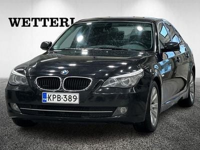 Käytetty BMW 520 177 HP (130 kW) 2009 Musta Sedan