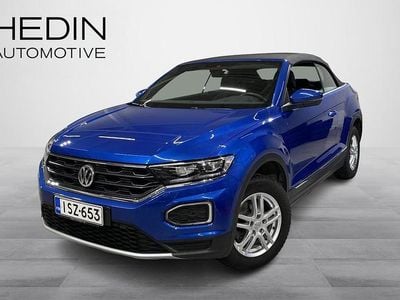 Käytetty VW T-Roc Cabriolet Style 150 HP (110 kW) 2020 Sininen Avoauto