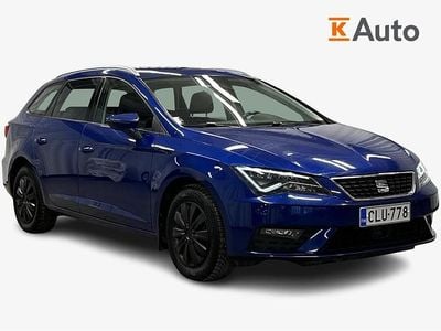 Käytetty Seat Leon ST Business 110 HP (80 kW) 2018 Sininen Farmari