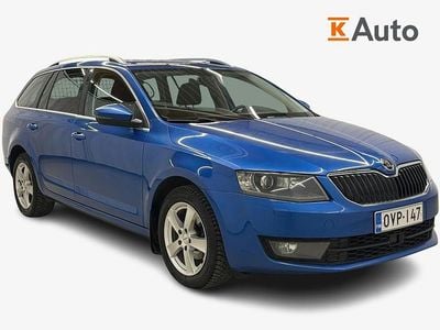 Sininen Käytetty 2017 Skoda Octavia Style Farmari | 11 400 € (Hyvä tarjous)