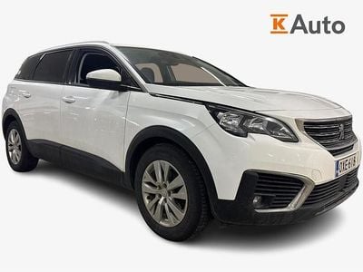Valkoinen Käytetty 2018 Peugeot 5008 Active Katumaasturi | 16 490 € (Hieman kallis)